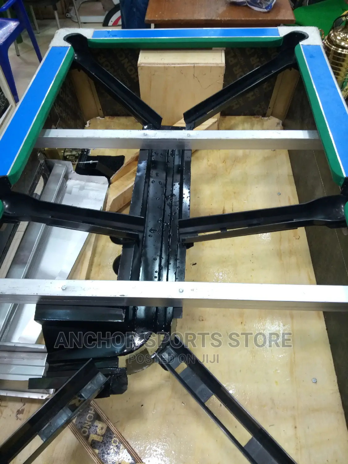 Pool Table Features Inside