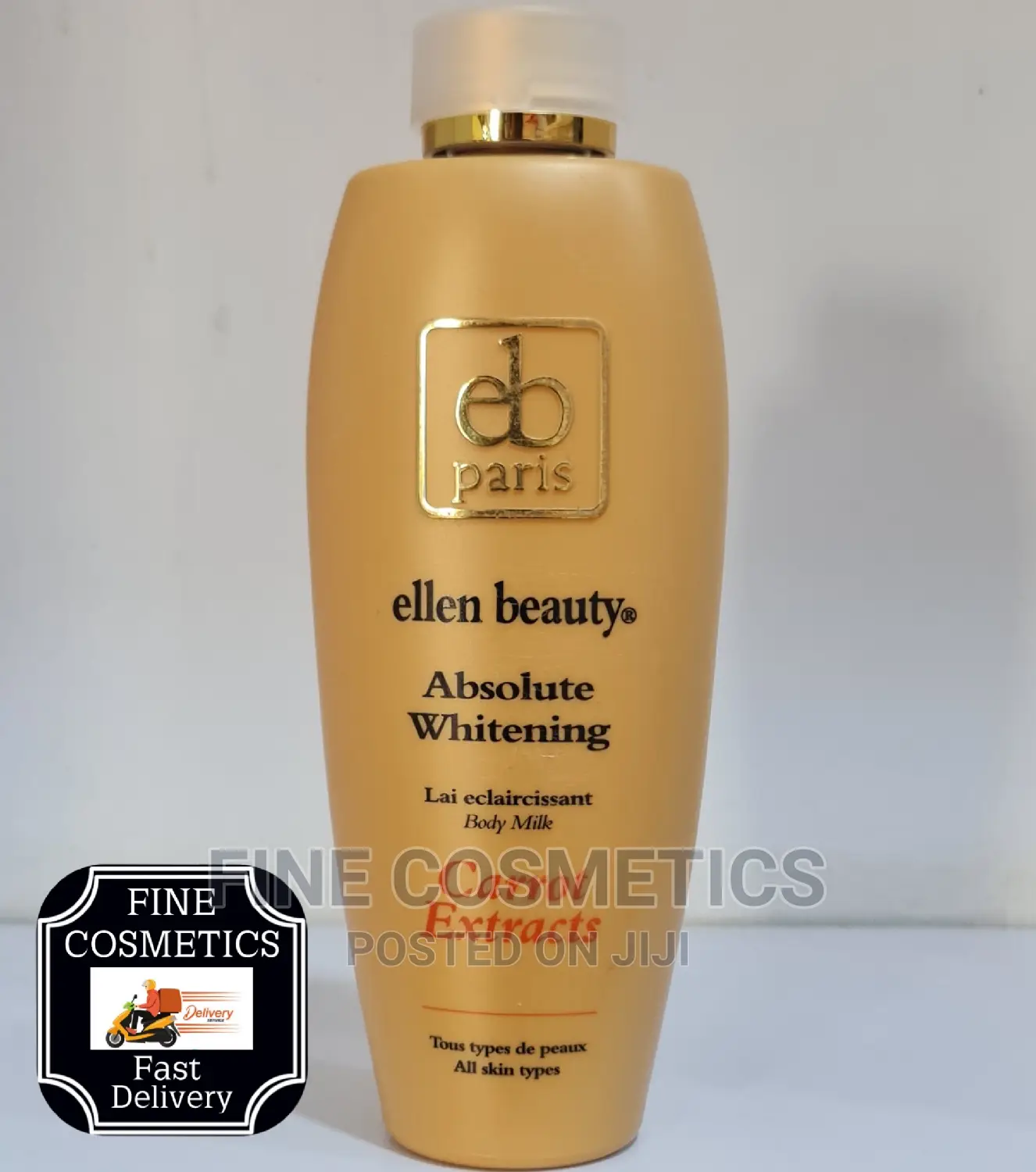 Ellen Beauty Absolute Whitening Carrot Extracts Body Lotion
