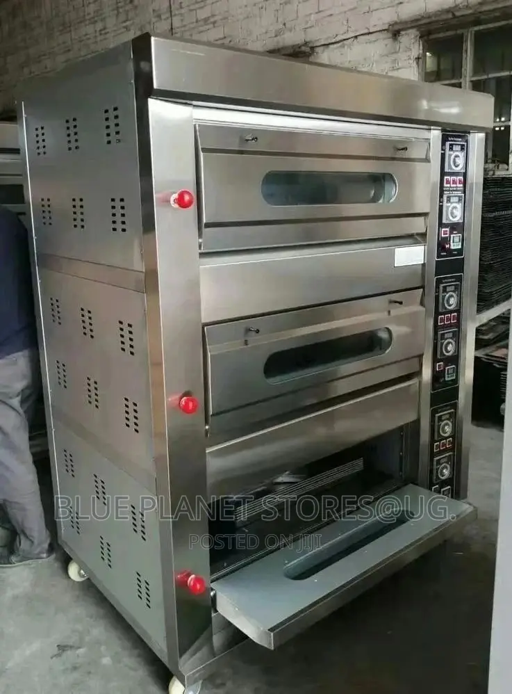 Electric Commercial Auto-Pizza/Bakery Ovens || Triple Decker