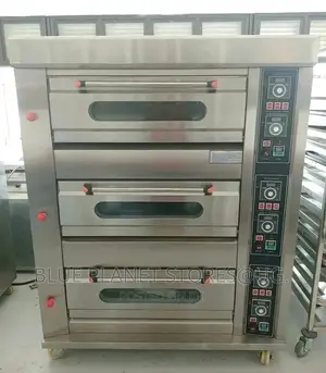Electric Commercial Auto-Pizza/Bakery Ovens || Triple Decker