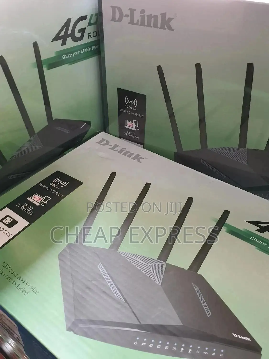 D-Link M960 1200mbps 2.4ghz 5GHZ Dual-Band Sim Card Router
