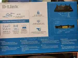 D-Link M960 1200mbps 2.4ghz 5GHZ Dual-Band Sim Card Router