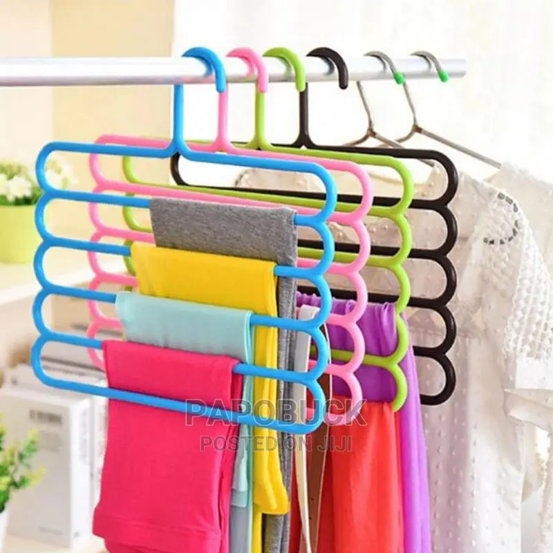 1 Pc 5 Layer Pants Hanger