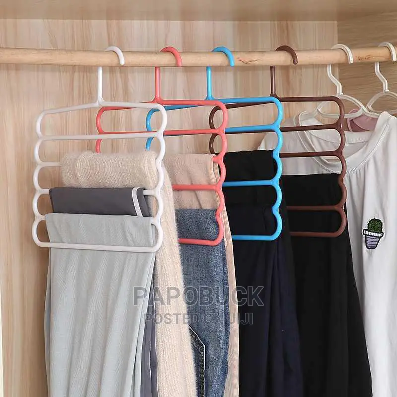 1 Pc 5 Layer Pants Hanger