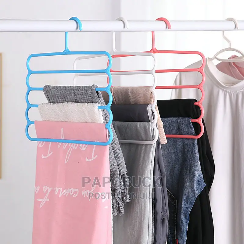 1 Pc 5 Layer Pants Hanger