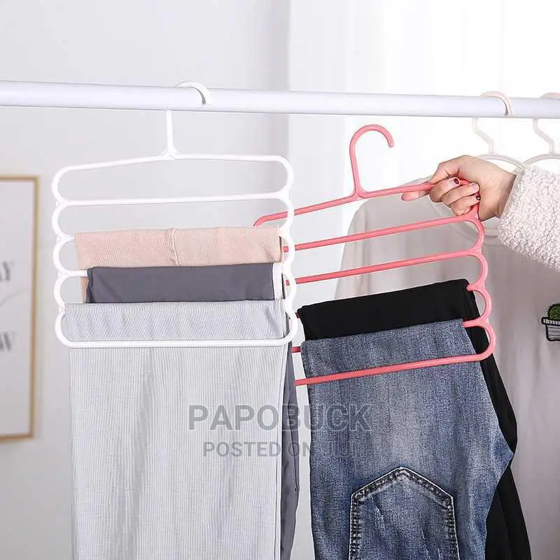 1 Pc 5 Layer Pants Hanger