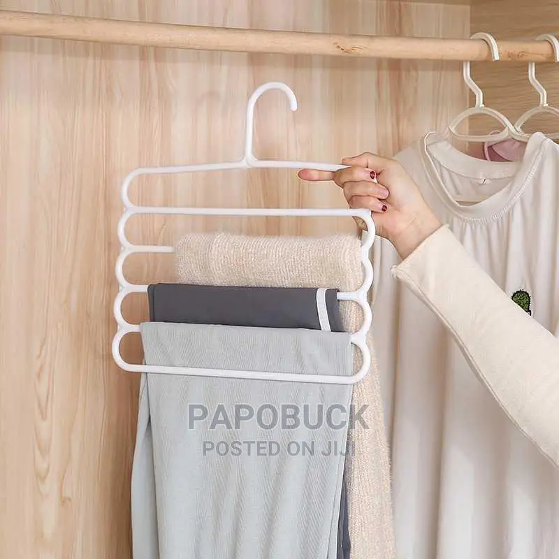1 Pc 5 Layer Pants Hanger