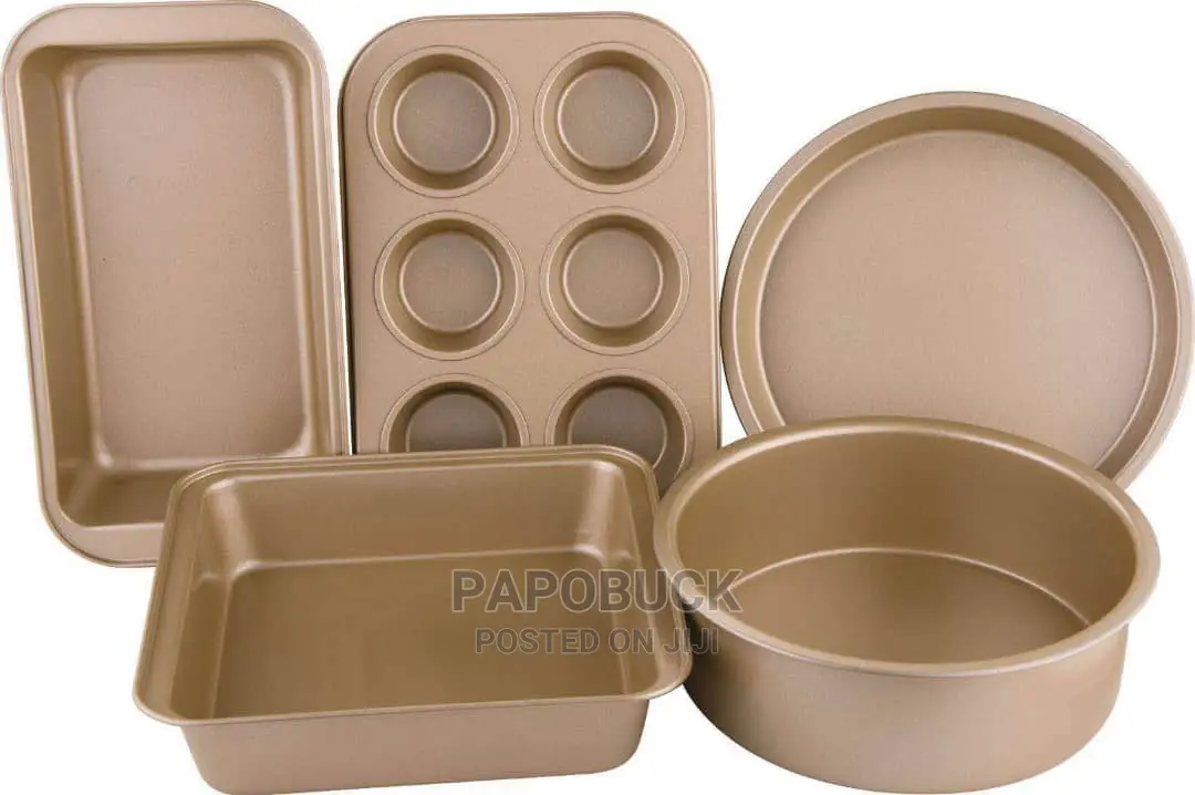 5 Pcs Non Stick Baking Set