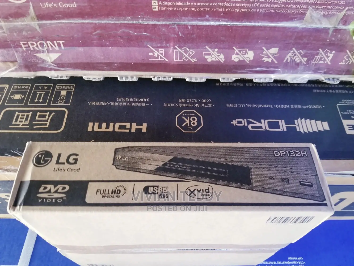 Brand New Boxed LG DVD Player With Hdmi