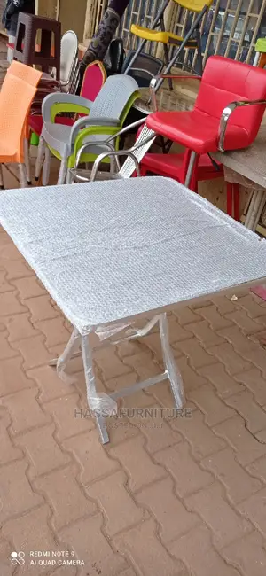 2seaters Foldable Aluminium Table Brand New