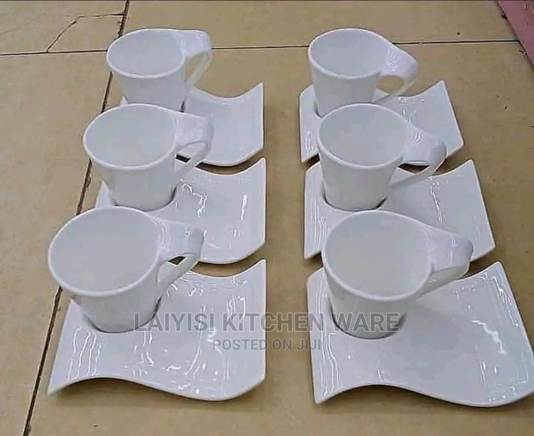 Unique Cup and Saucer