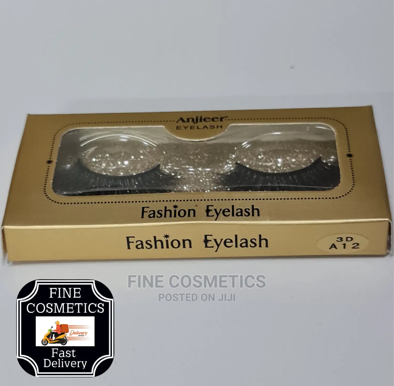 3D Fashion Eyelashes, High Quality Adhesive False Eyelashes