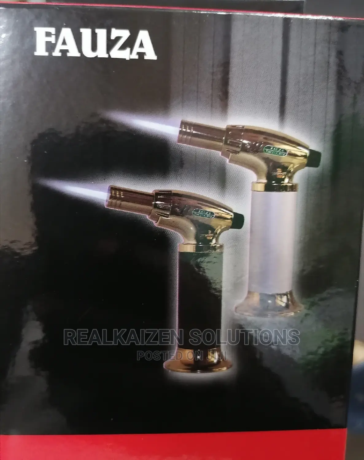 Fauza Stylish Windproof Flame Gas Torch Lighter