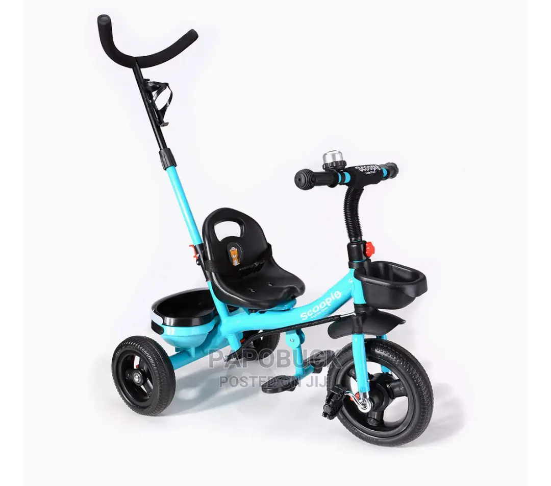 Kids Tricycle With Push Handle