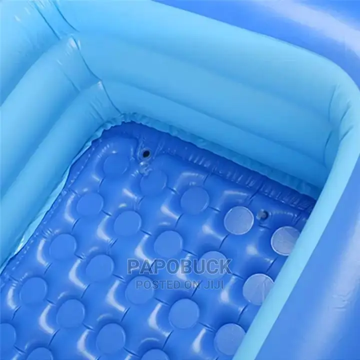 3 Rings Rectangular Kids Swimming Pool