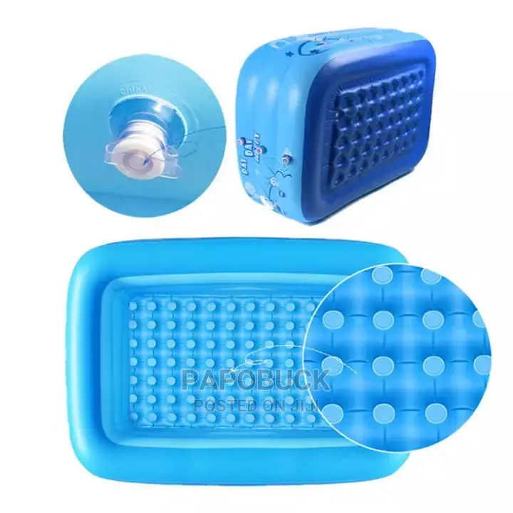 3 Rings Rectangular Kids Swimming Pool