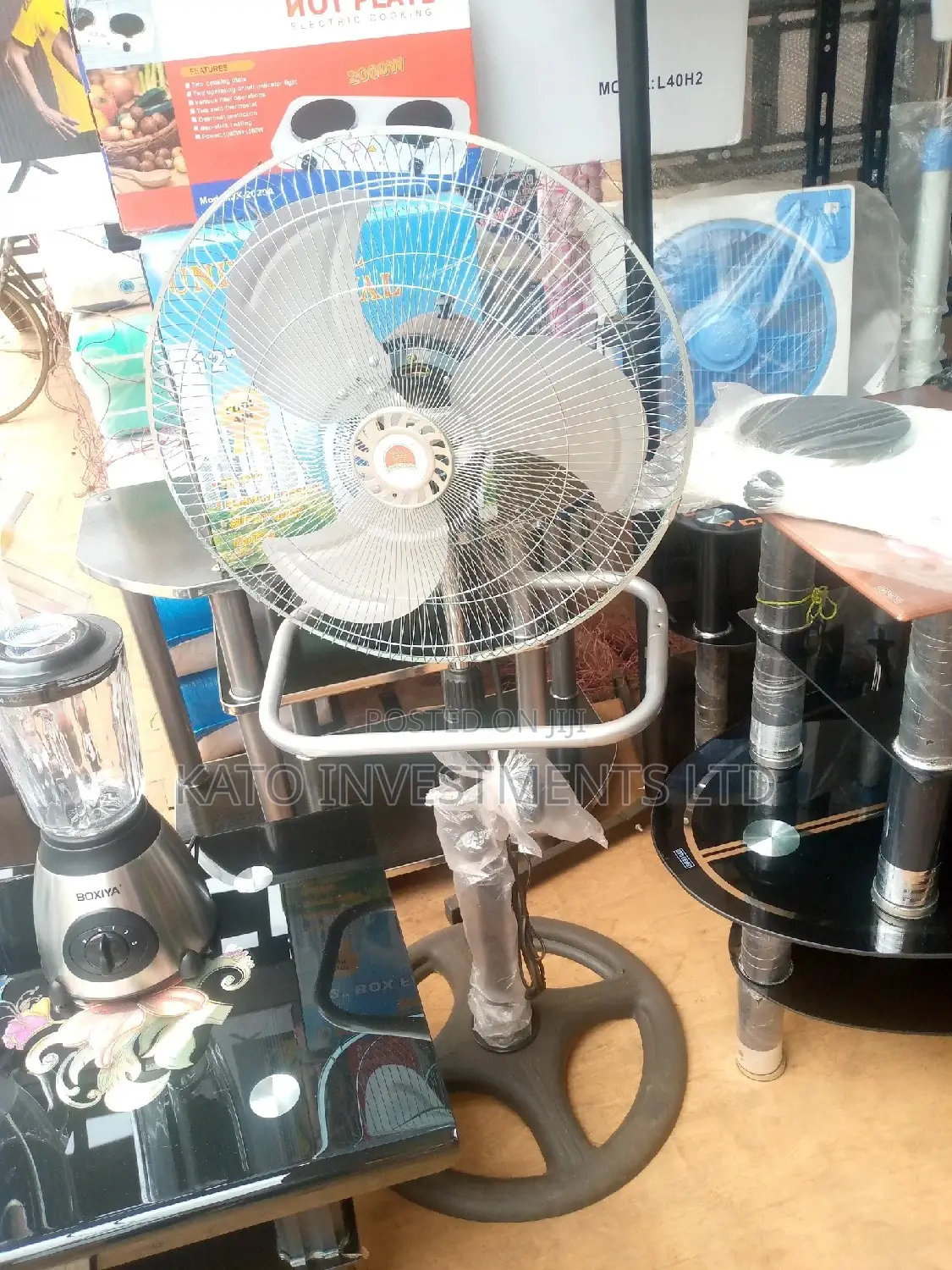 Metallic Fan
