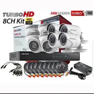 Photo - Hik Vision 8 Channel Cctv Camera Kit With INSTALLATION