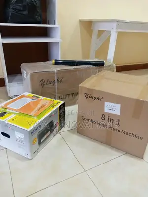 Full Package Cutting Plotter, 8in1heatpress Machine Printer
