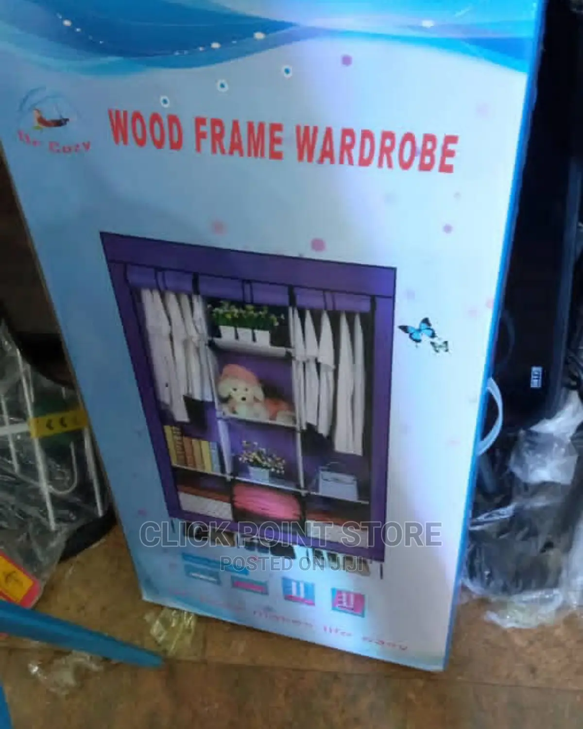 Wood Frame Wardrobes, Brand New