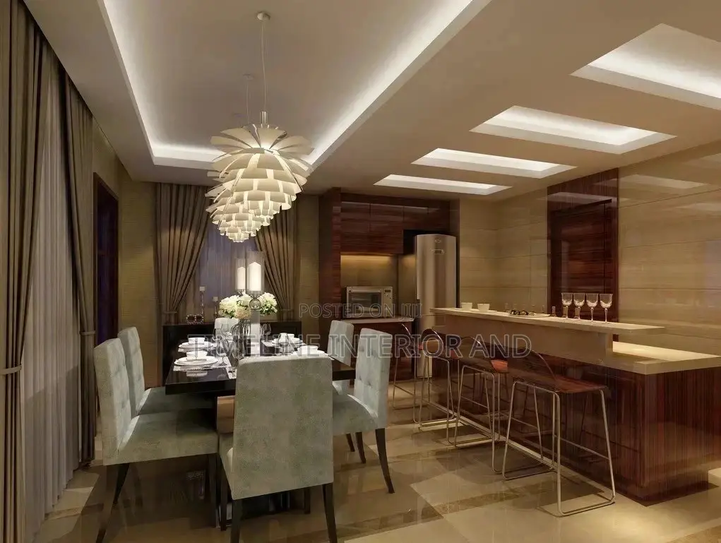 Gypsum Ceiling Installation and Interior Designs