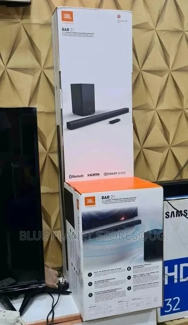 JBL 2.1ch 300watts Sound Bar System.