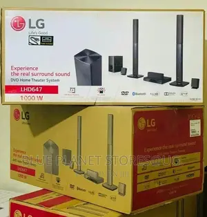 LG "LHD647" 5.1ch Surround Home Theater Systems [1000watts]