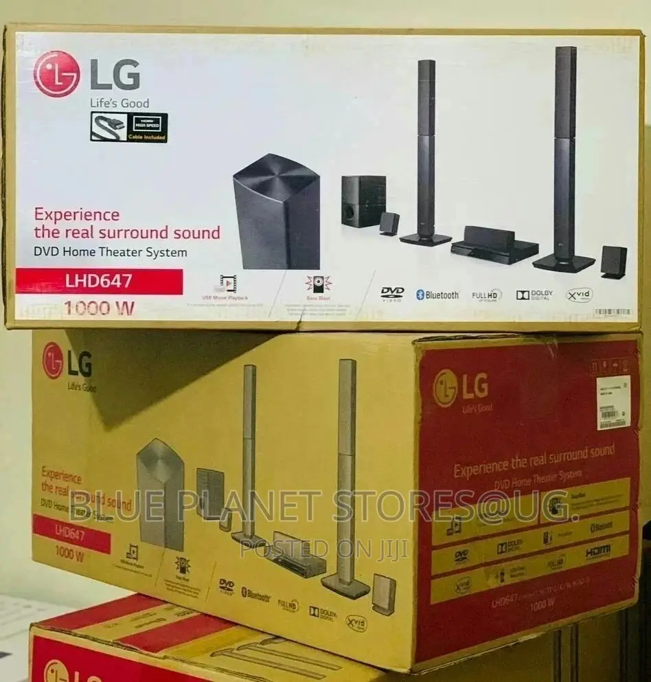 LG "LHD647" 5.1ch Surround Home Theater Systems [1000watts]
