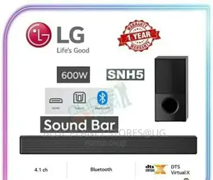 LG SNH5 600watts Sound Bar.