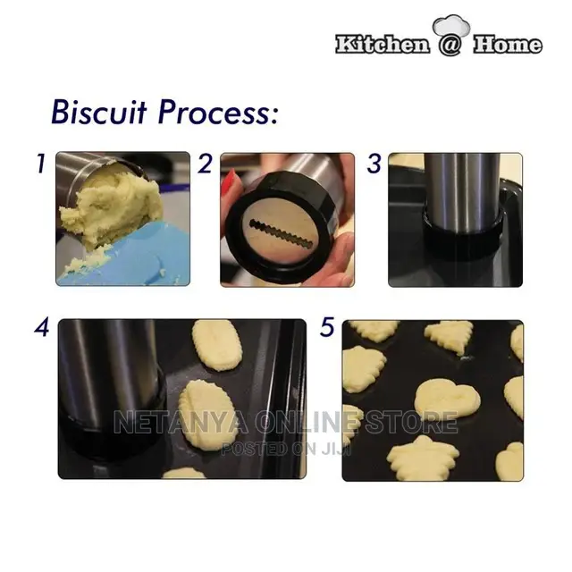 Cookie Press and Icing Set.