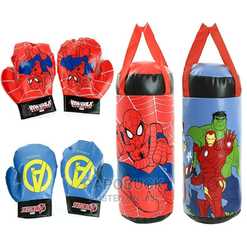 Kids Punching Bag With Gloves