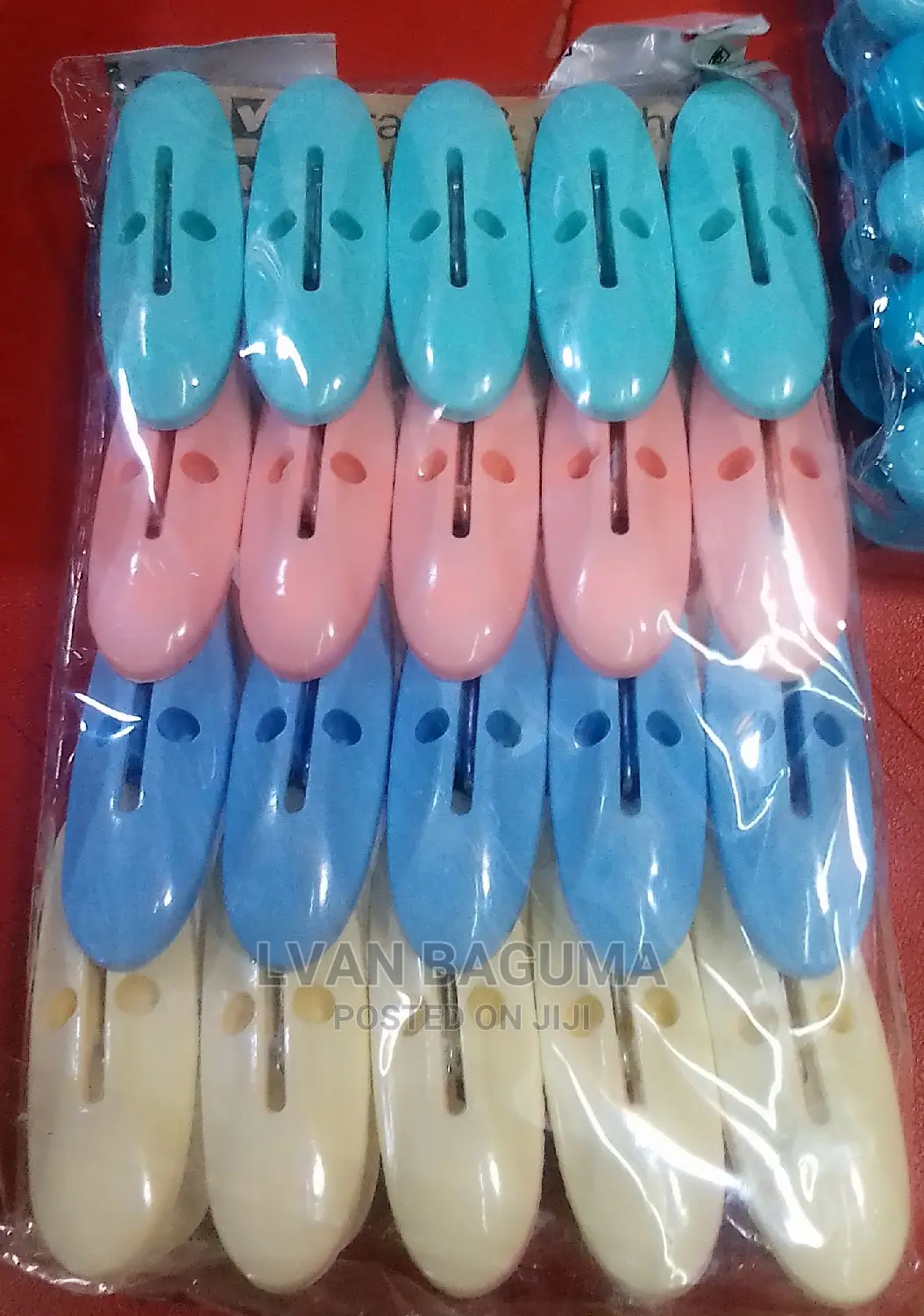 Plastic Clothes Pegs - 20 PCS in a Pack
