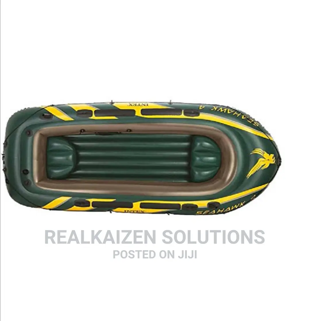 Intex Seahawk 4 Inflatable Boat for 4 People
