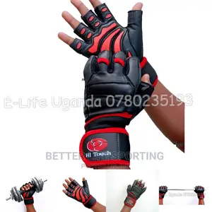 Fitness Glove With Wrist Support.