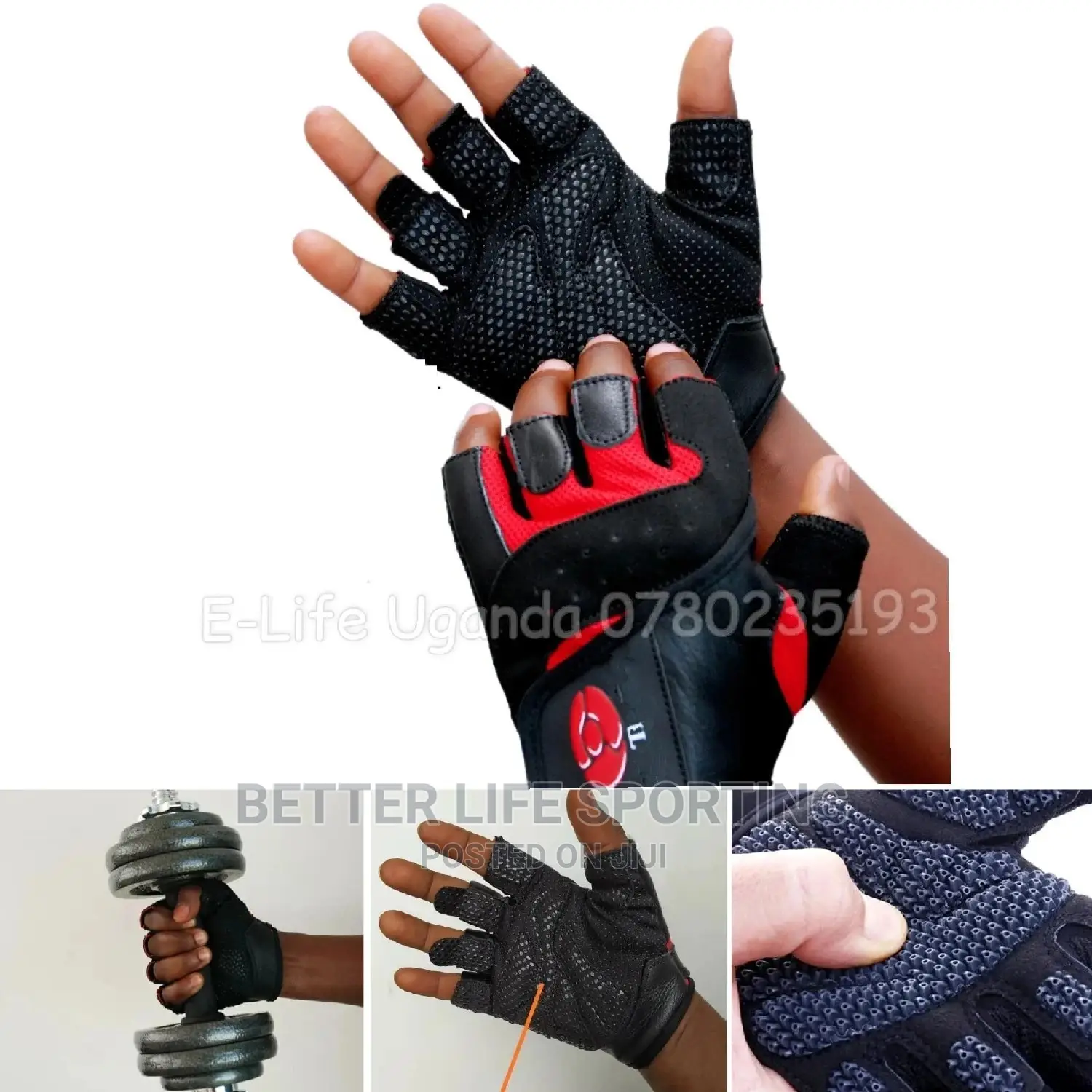 Fitness Glove With Wrist Support.