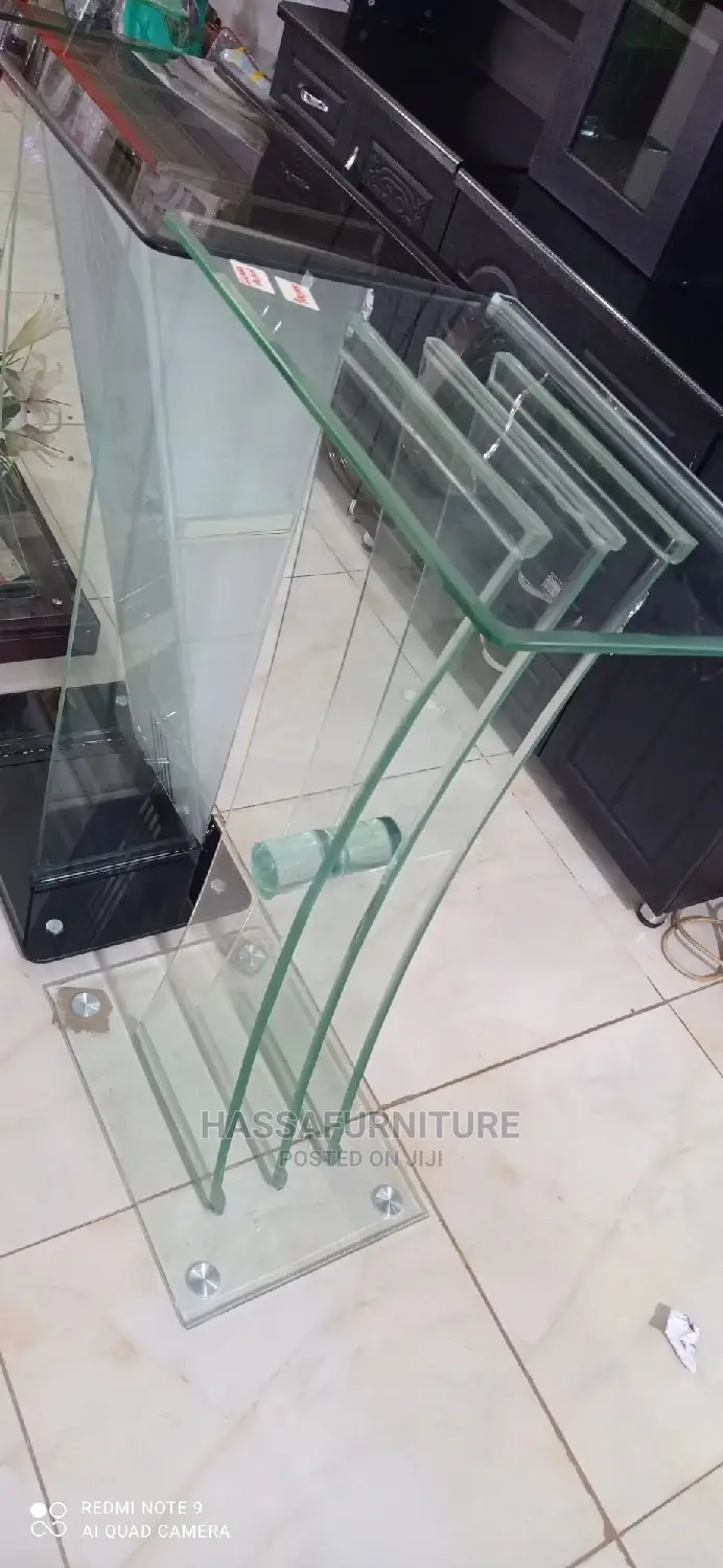 Simple Glass Pulpit Brand New