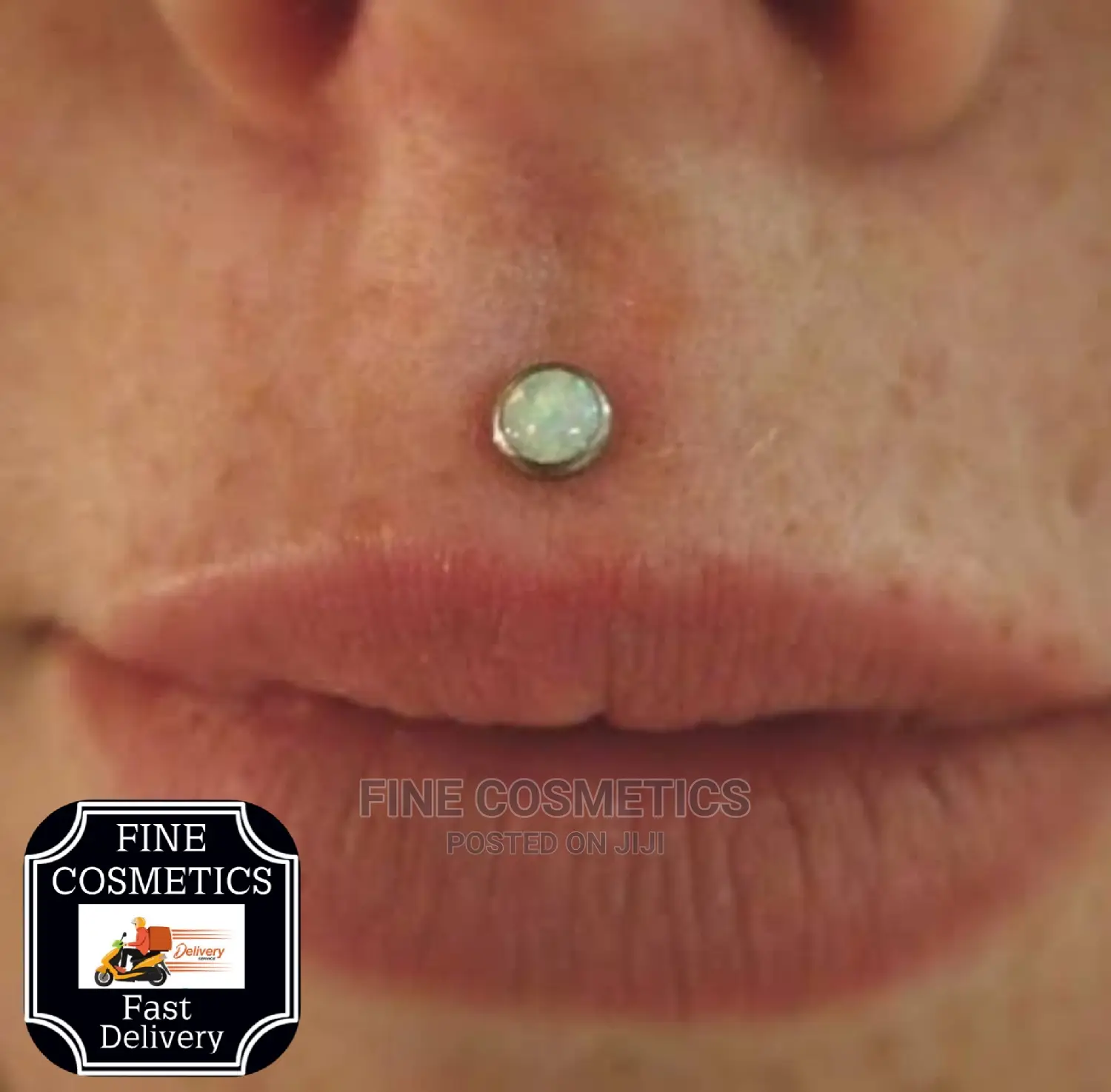 14G Labret Monroe Lip Ring Mouth Pin Studs Medusa Piercing