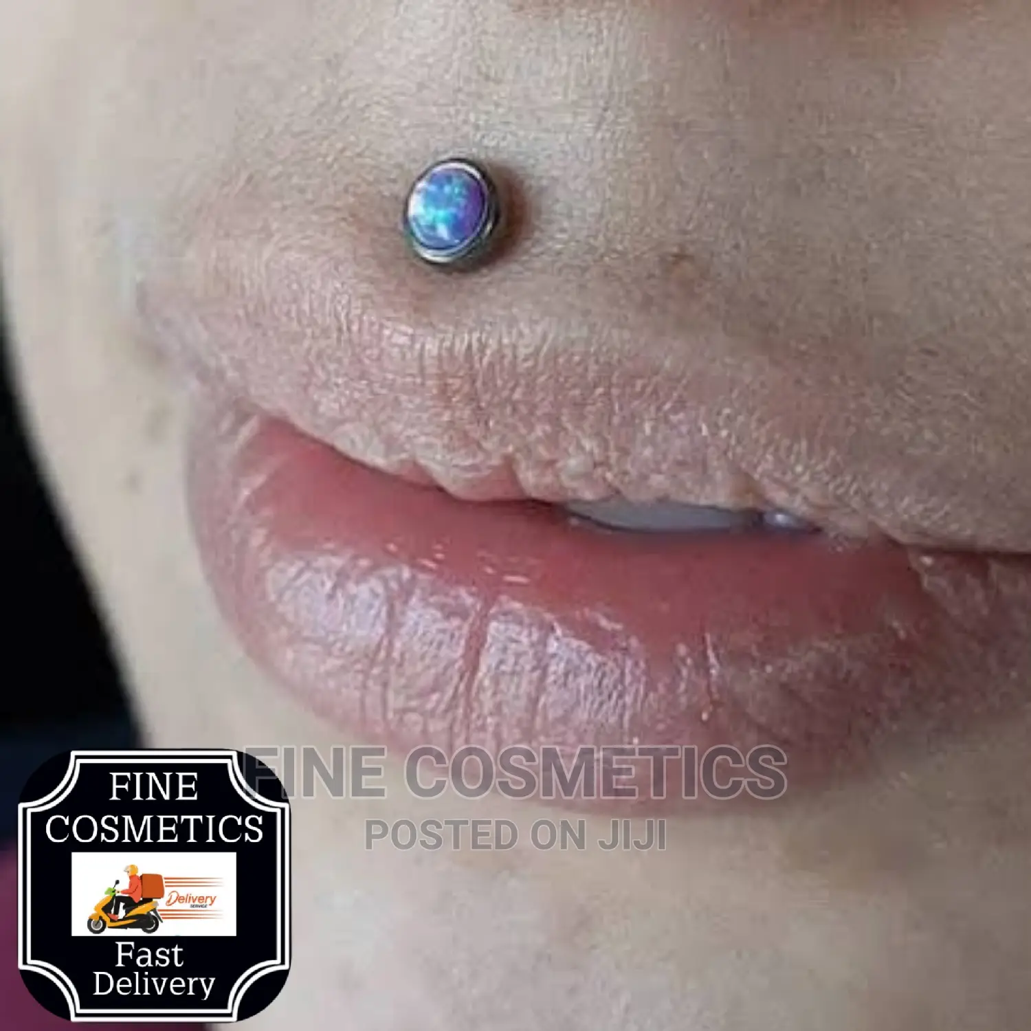 14G Labret Monroe Lip Ring Mouth Pin Studs Medusa Piercing