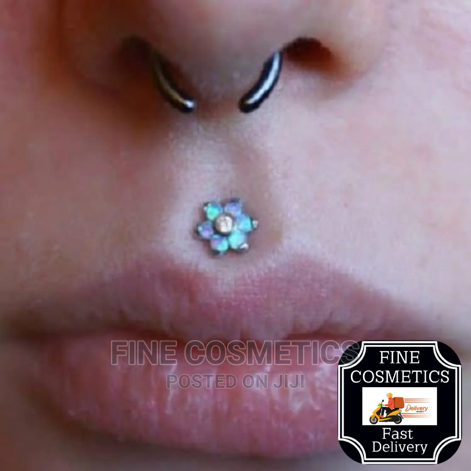 14G Labret Monroe Lip Ring Mouth Pin Studs Medusa Piercing