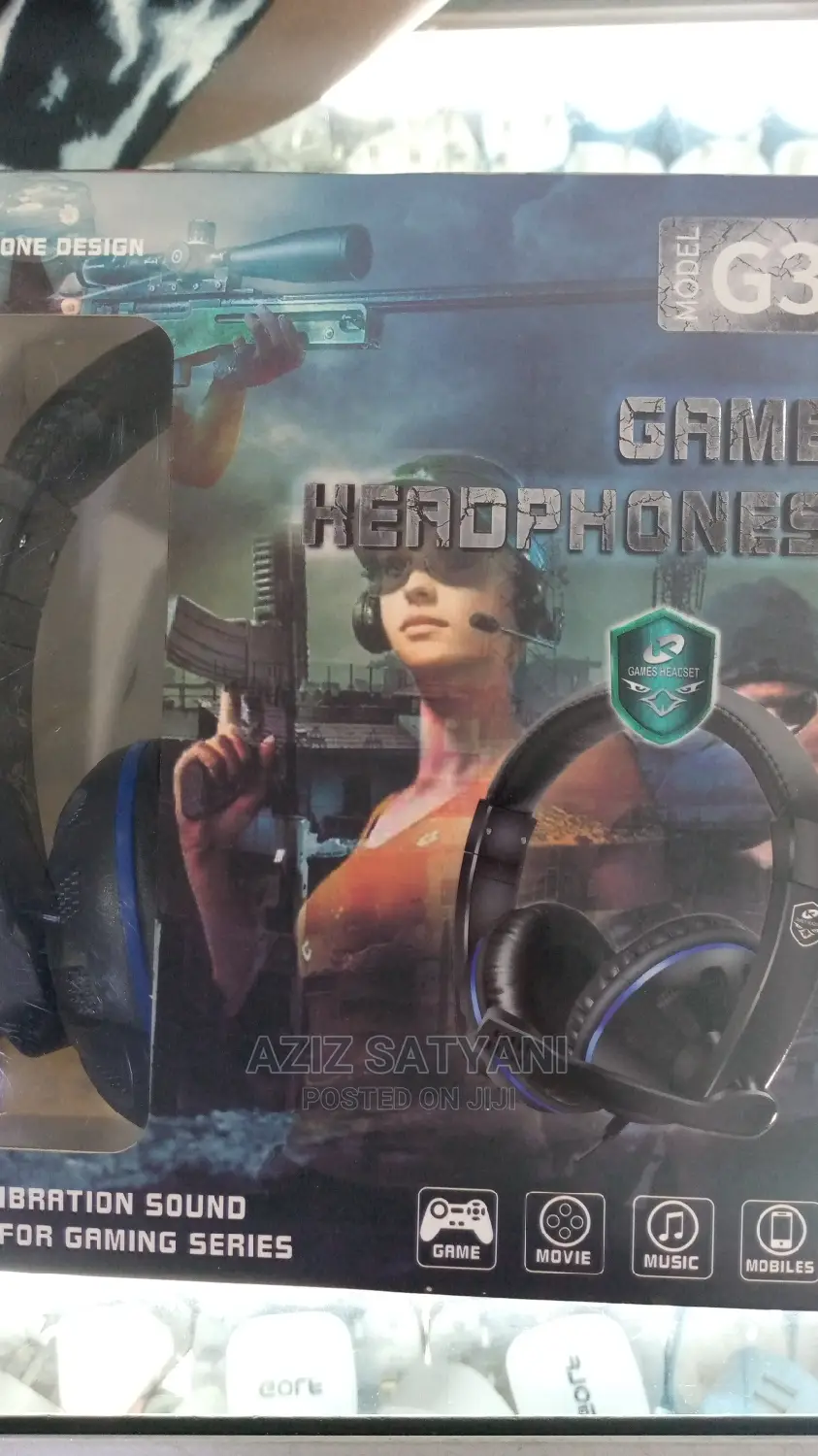 Wired Gaming Headset Clear and Crystal Voice Control V2 HD