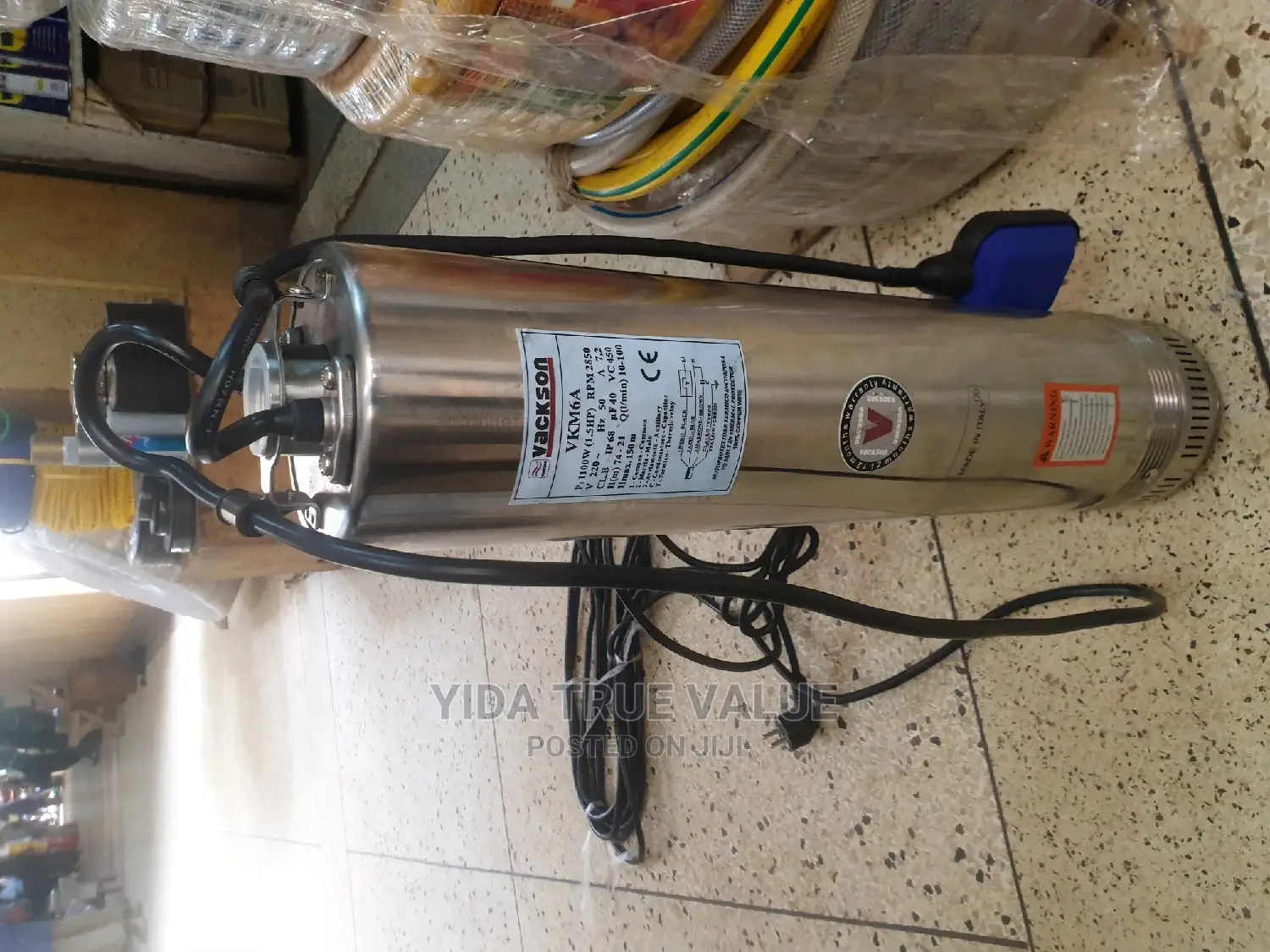Vackon Submissable Water Pump 150m , Its Made From Italy
