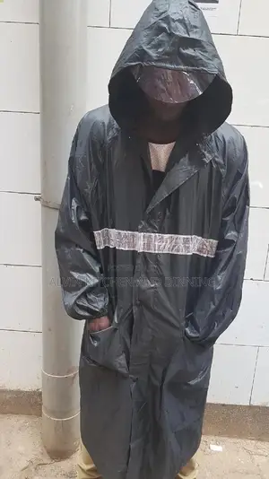 Unisex Waterproof Raincoat With Hood For Adult