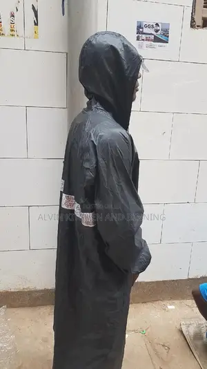 Unisex Waterproof Raincoat With Hood For Adult