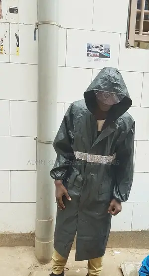 Unisex Waterproof Raincoat With Hood For Adult