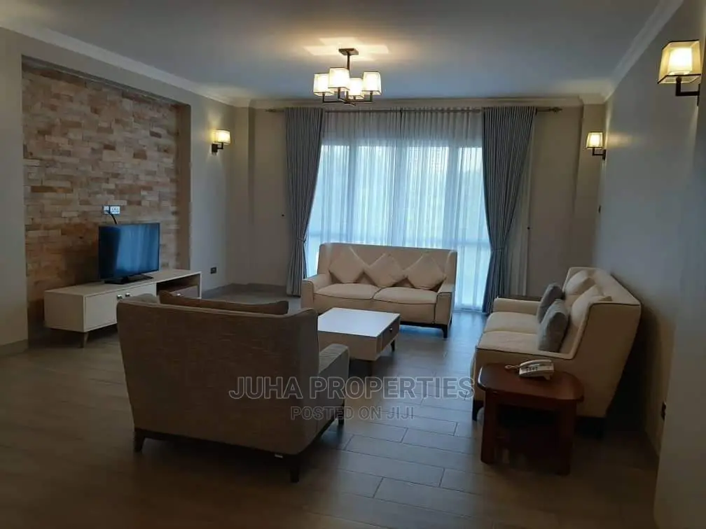 Fully Furnished 3 Bedroom Apartment for Rent in Kololo