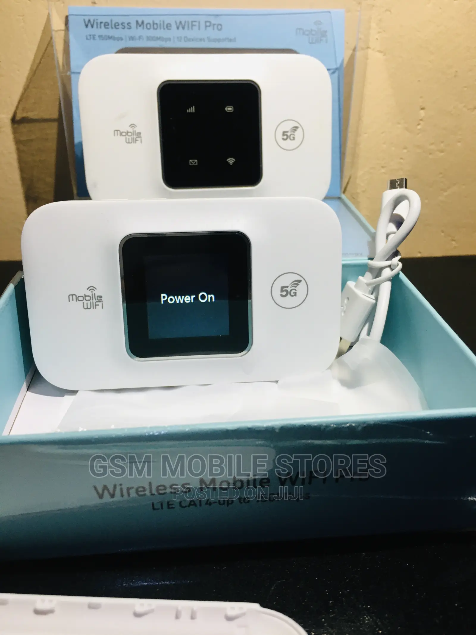 4g/5g Mobile Wifi 3000mah Battery Supports All Networks