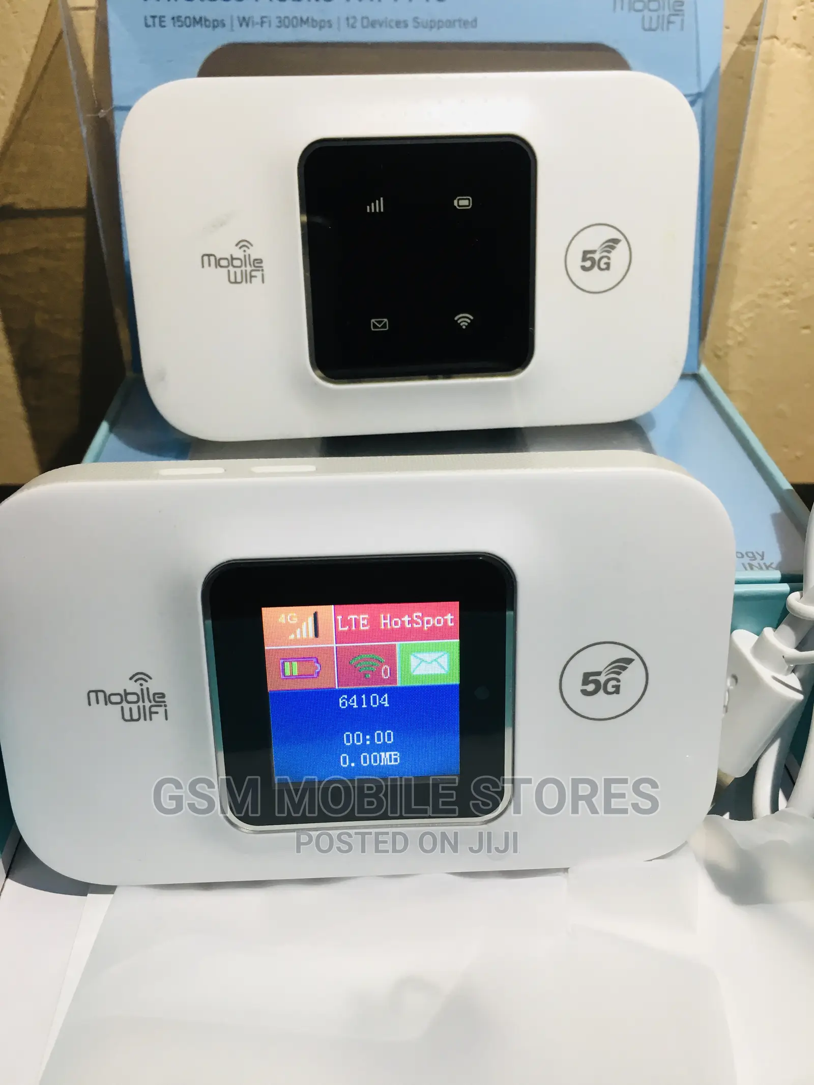 4g/5g Mobile Wifi 3000mah Battery Supports All Networks