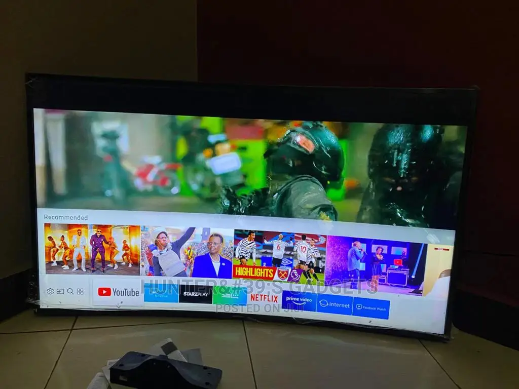Samsung 49inch Smart Curved Tv at a Good Price