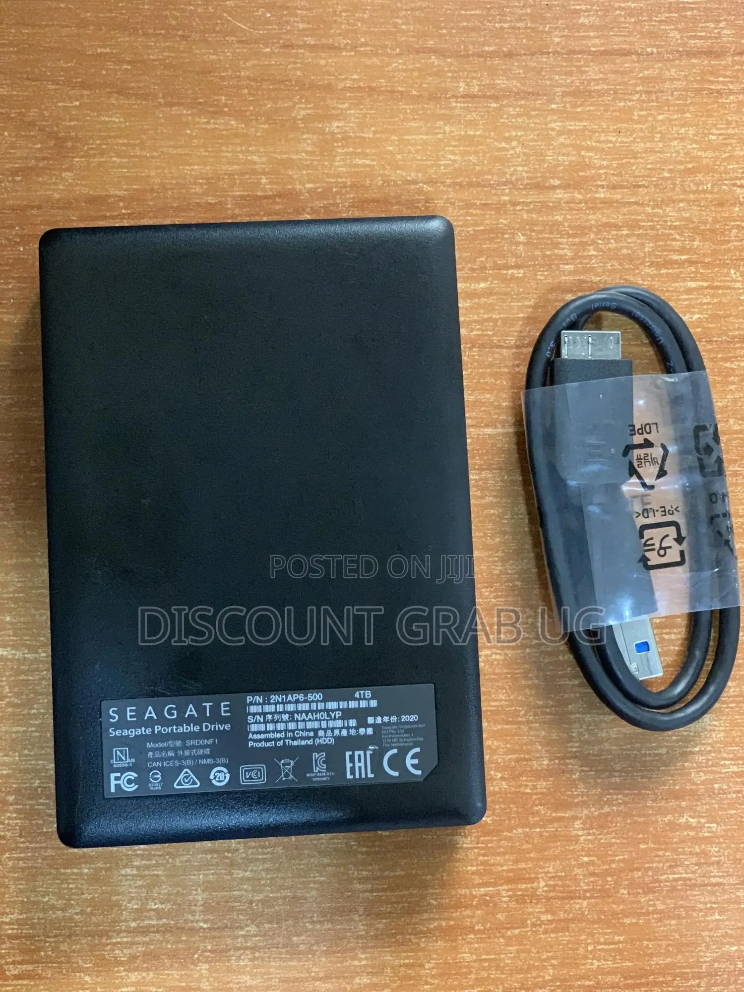 Original Seagate 4TB External Hard Drive
