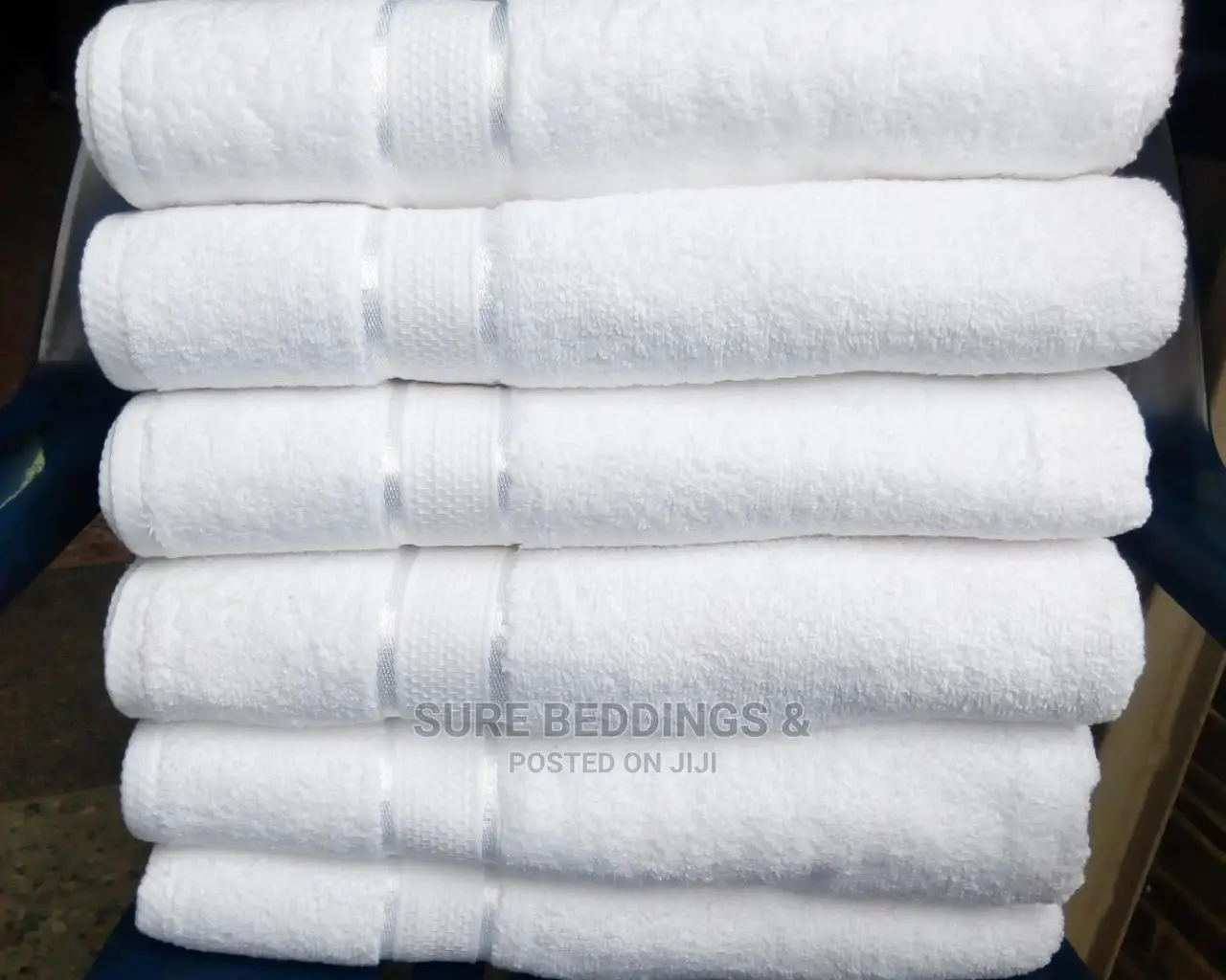 Plain White Polo Towels